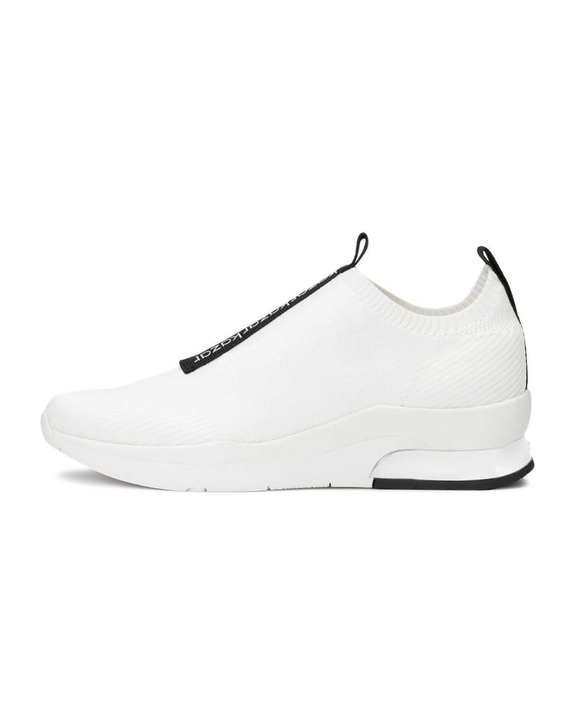 Kazar-White-slip-on-sneakers-in-fabric-bílá