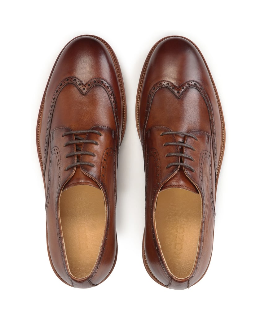 Kazar-Leather-Brogue-formal-shoes-hnědá