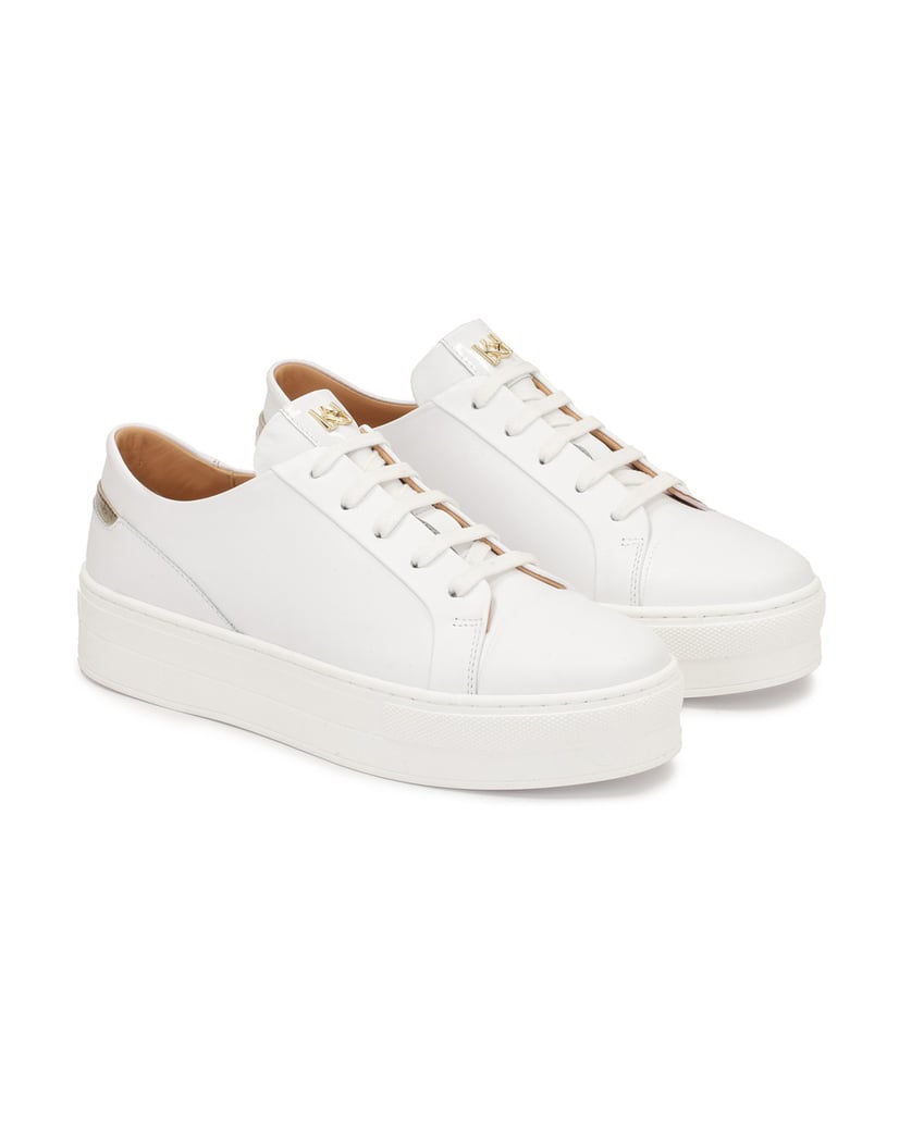 Kazar-Leather-sneakers-with-golden-elements-biela