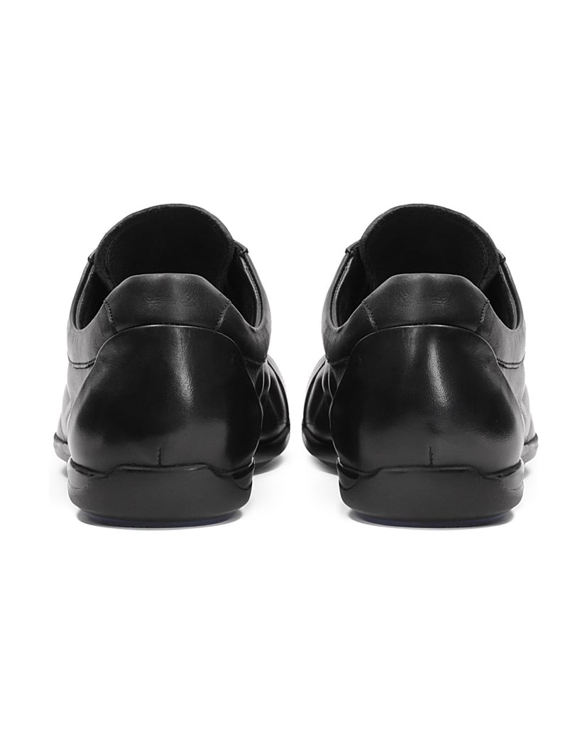 Kazar-Lässige-Herrenschuhe-mit-Crinkle-Obermat-schwarz