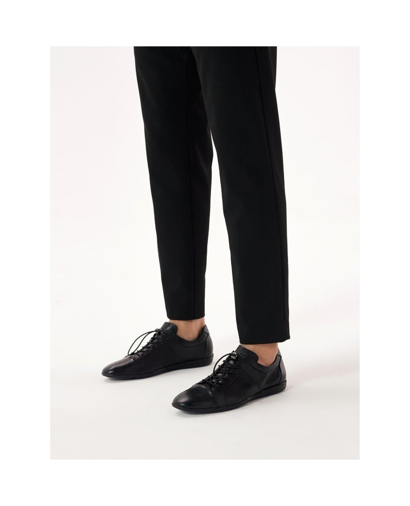 Kazar-Lässige-Herrenschuhe-mit-Crinkle-Obermat-schwarz