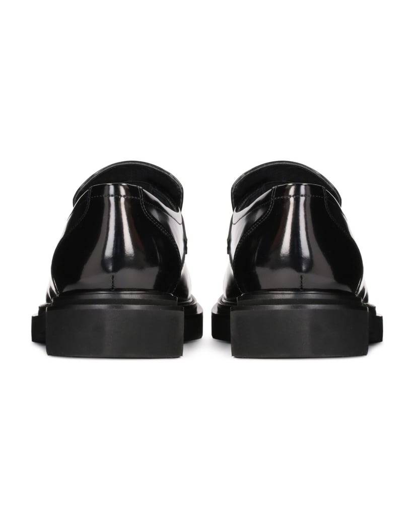 Kazar-Schwarze-Herren-Slipper-mit-dicker-Sohle-schwarz