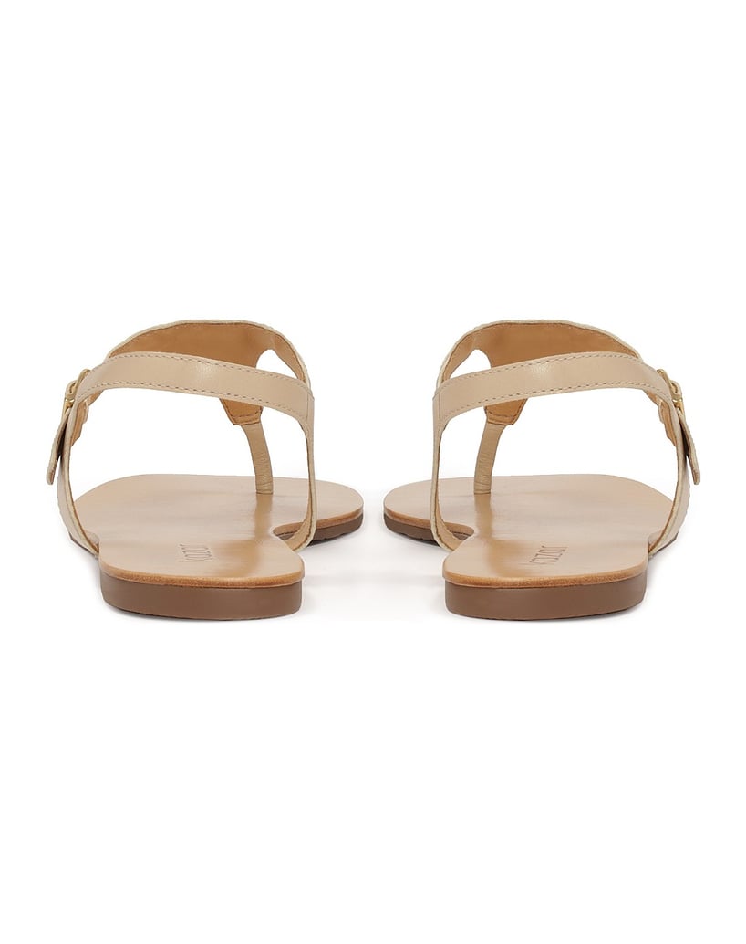 Kazar-Flat-sandals-with-a-strap-between-the-toes-béžová