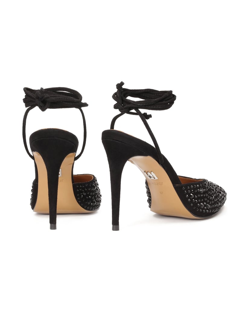 Kazar-Flache-Schnürpumps-mit-offenem-Absatz