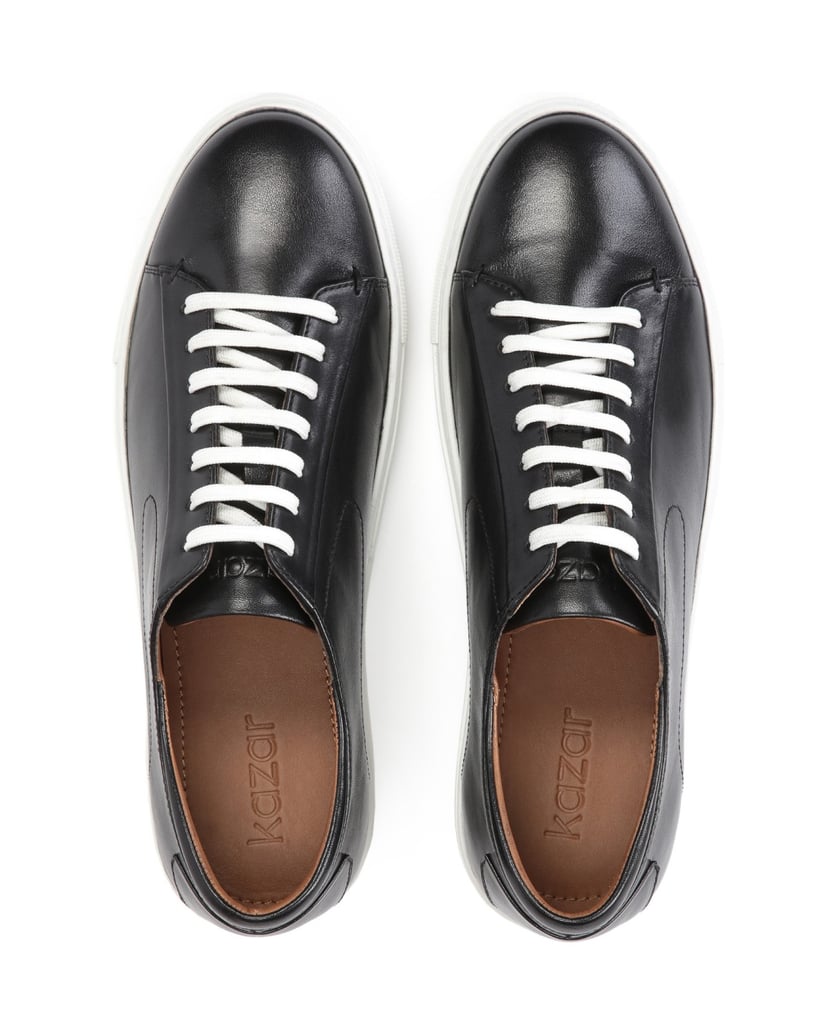Kazar-Schwarze-Freizeitschuhe-für-Männer-mit-sportlicher-Sohle