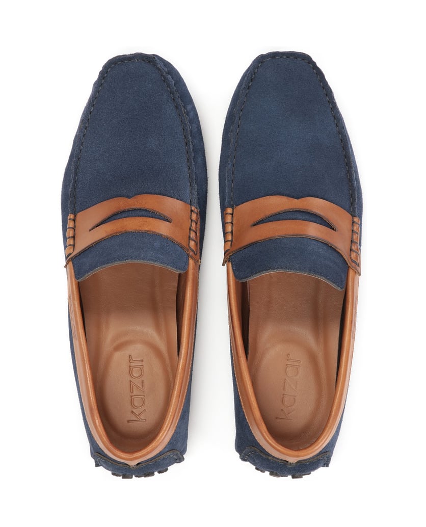Kazar-Marineblaue-Herrenmokassins-mit-braunen