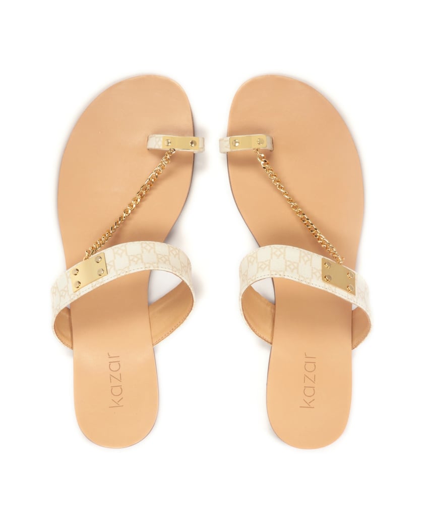 Kazar-Ladies-leather-mules-with-a-decorative-chain-biela