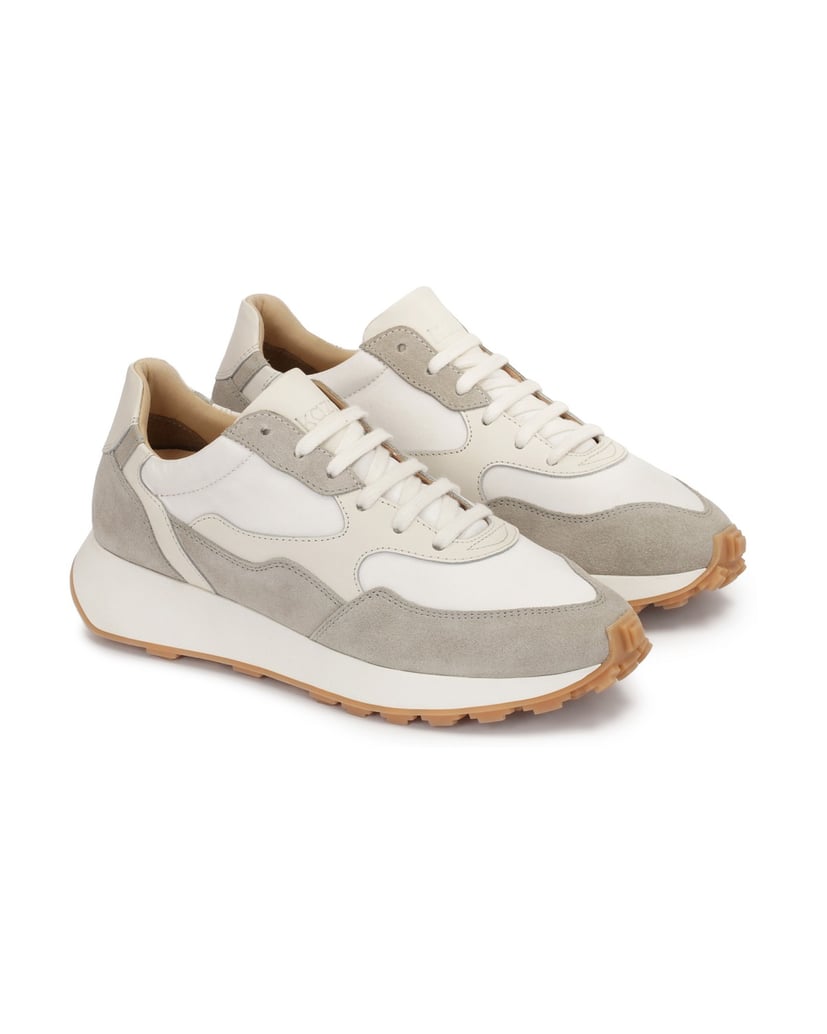 Kazar-Graue-und-weiße-Turnschuhe-aus-kombinier