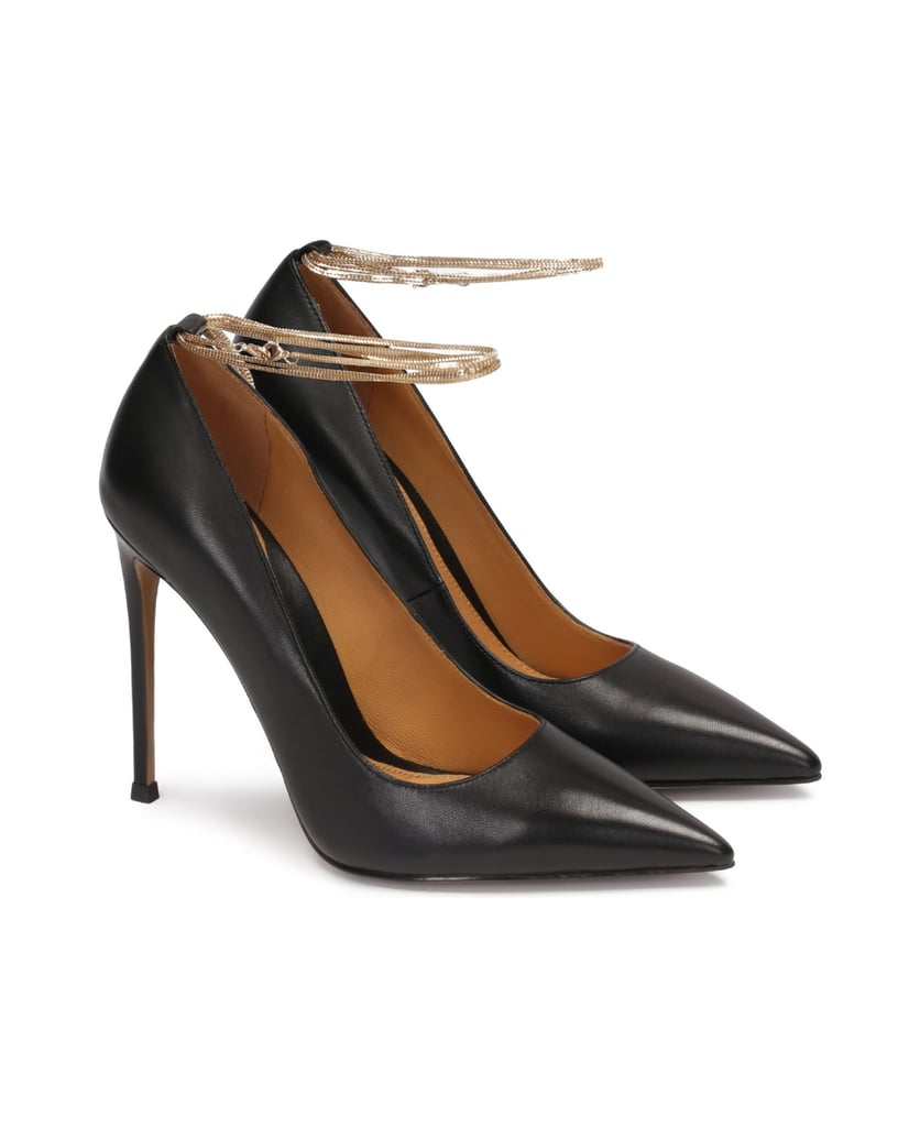 Kazar-Black-pumps-with-an-ankle-chain-detail