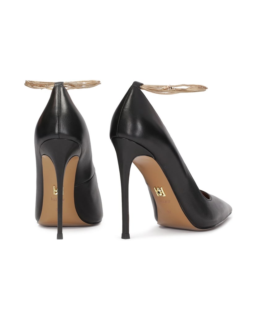 Kazar-Black-pumps-with-an-ankle-chain-detail
