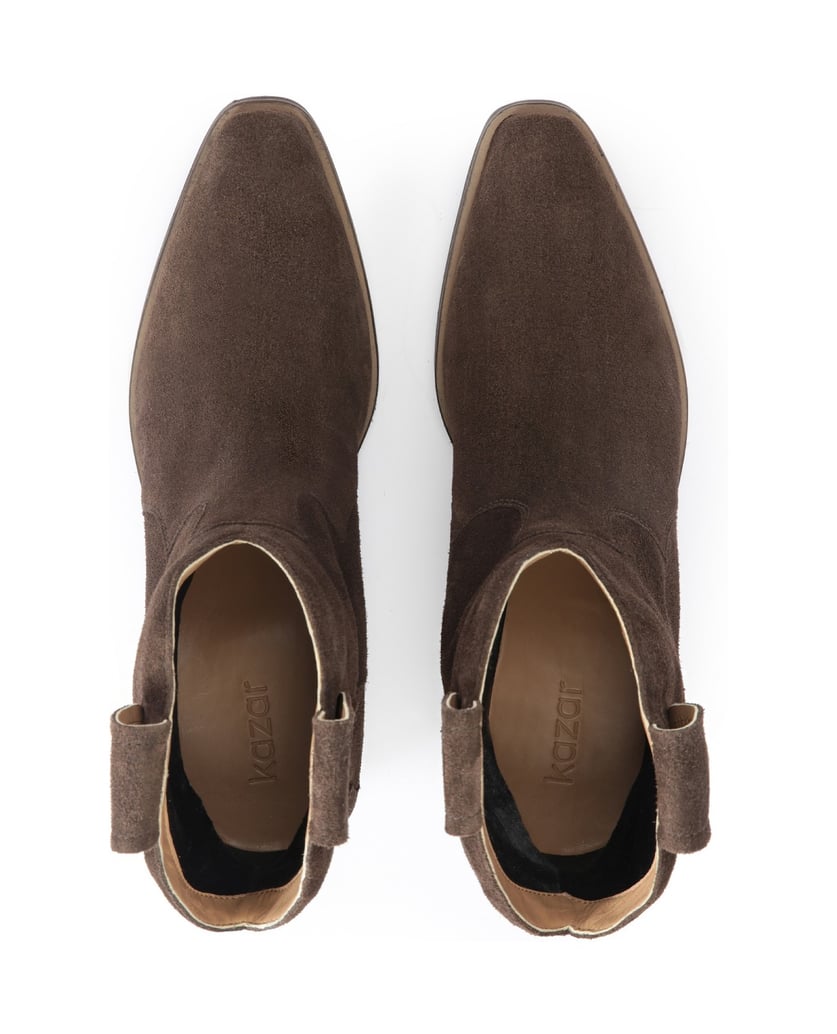 Kazar-Dunkelbraune-Cowboystiefel-aus-Wildleder