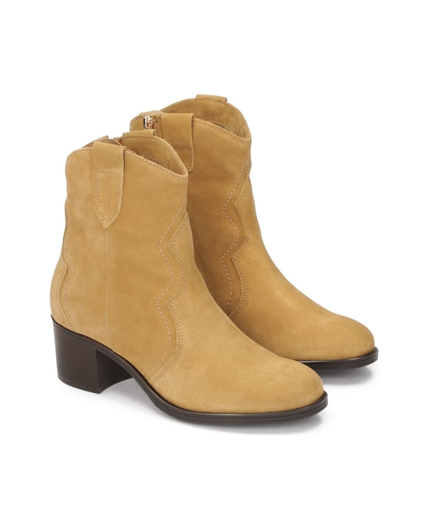 Kazar-Cowboy-Stiefel-aus-Wildleder-in-brauner