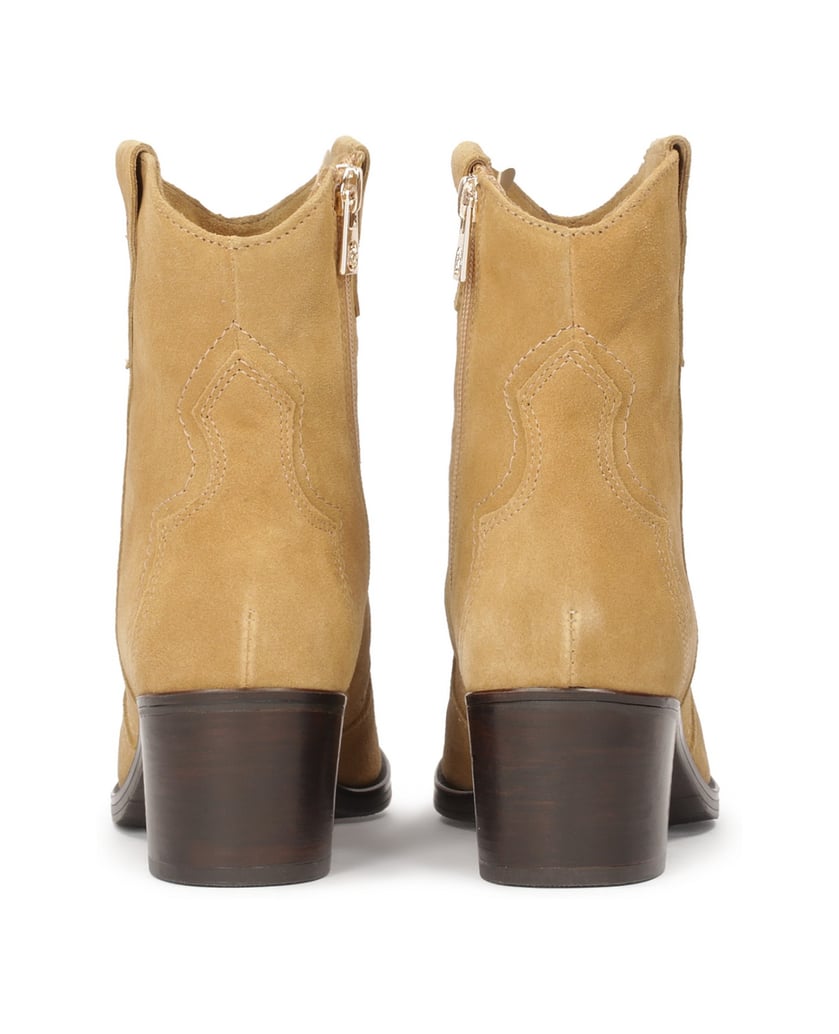 Kazar-Cowboy-Stiefel-aus-Wildleder-in-brauner