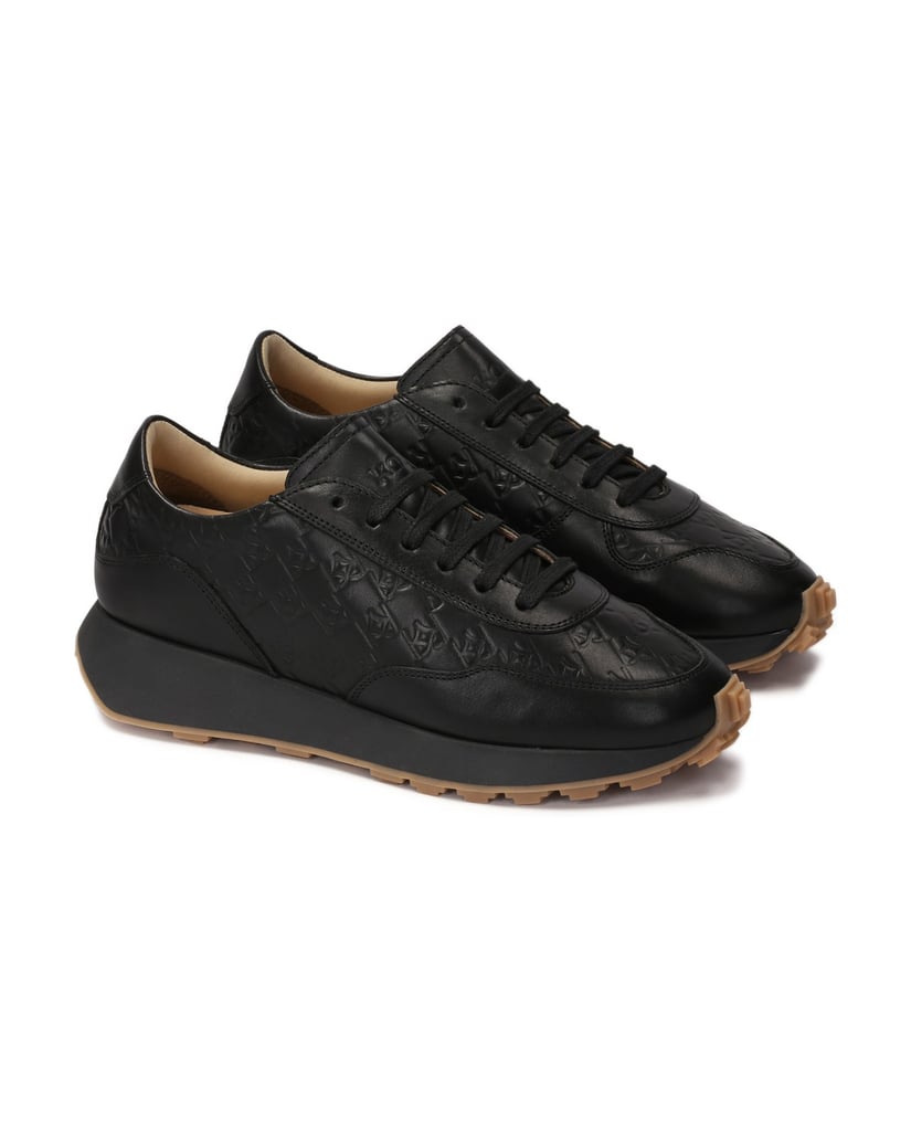 Kazar-Damen-Sneaker-aus-Leder-mit-Rillensohle