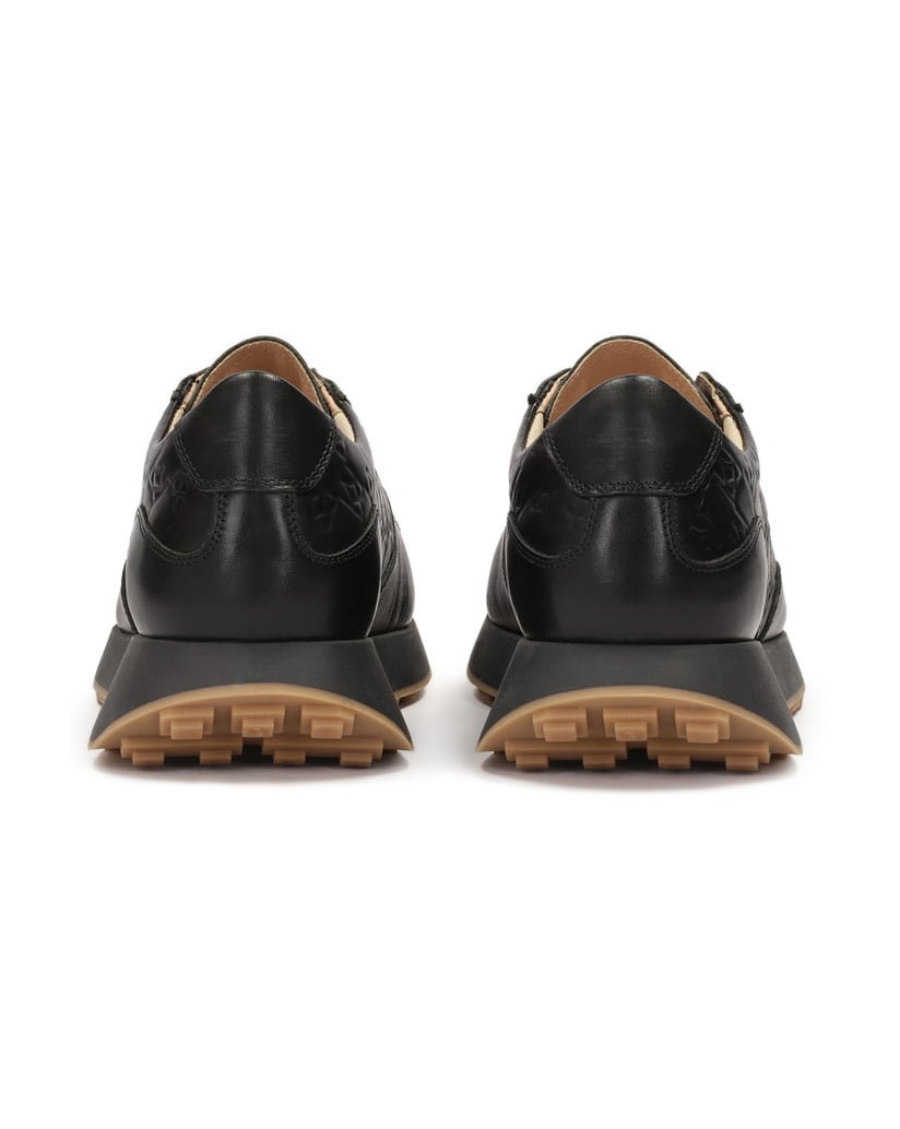 Kazar-Damen-Sneaker-aus-Leder-mit-Rillensohle