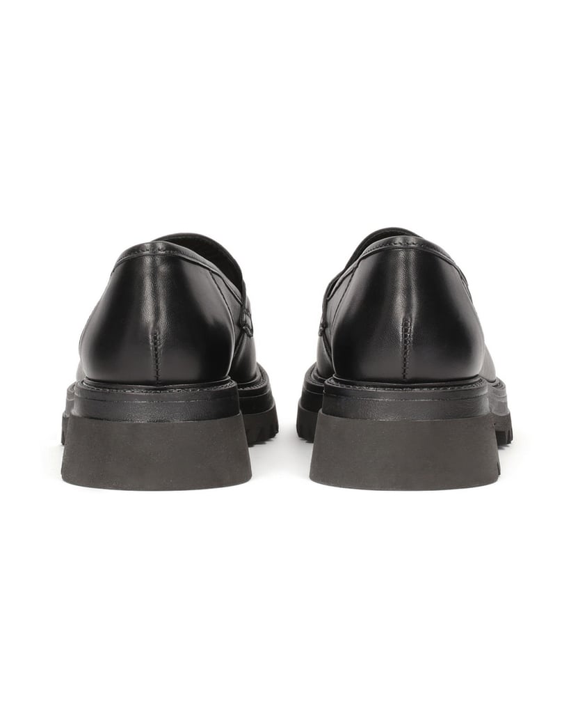 Kazar-Lederschuhe-mit-Dreiblatt-Sohle-schwarz