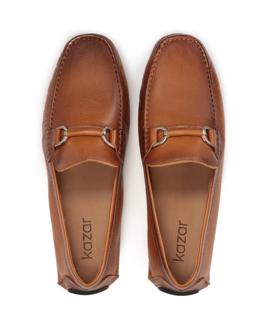 Kazar-Brown-moccasins-made-of-shaded-grain-leather-hnědá
