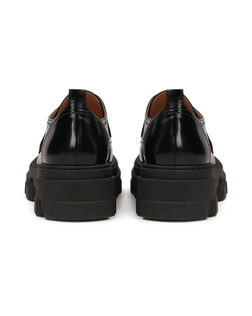 Kazar-Lederschuhe-mit-Schnalle-an-der-Sohle-mit-Protektor-schwarz