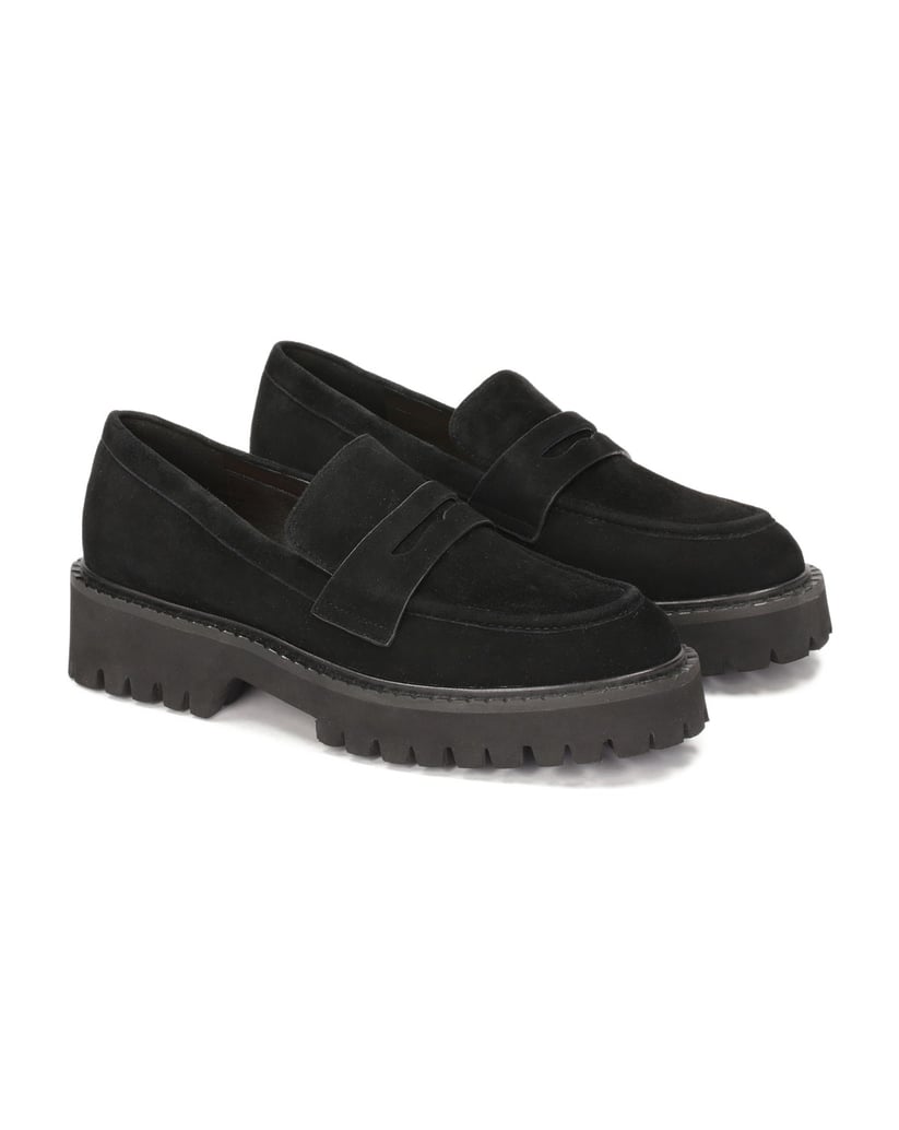 Kazar-Schwarze-Slipper-aus-Wildleder-schwarz