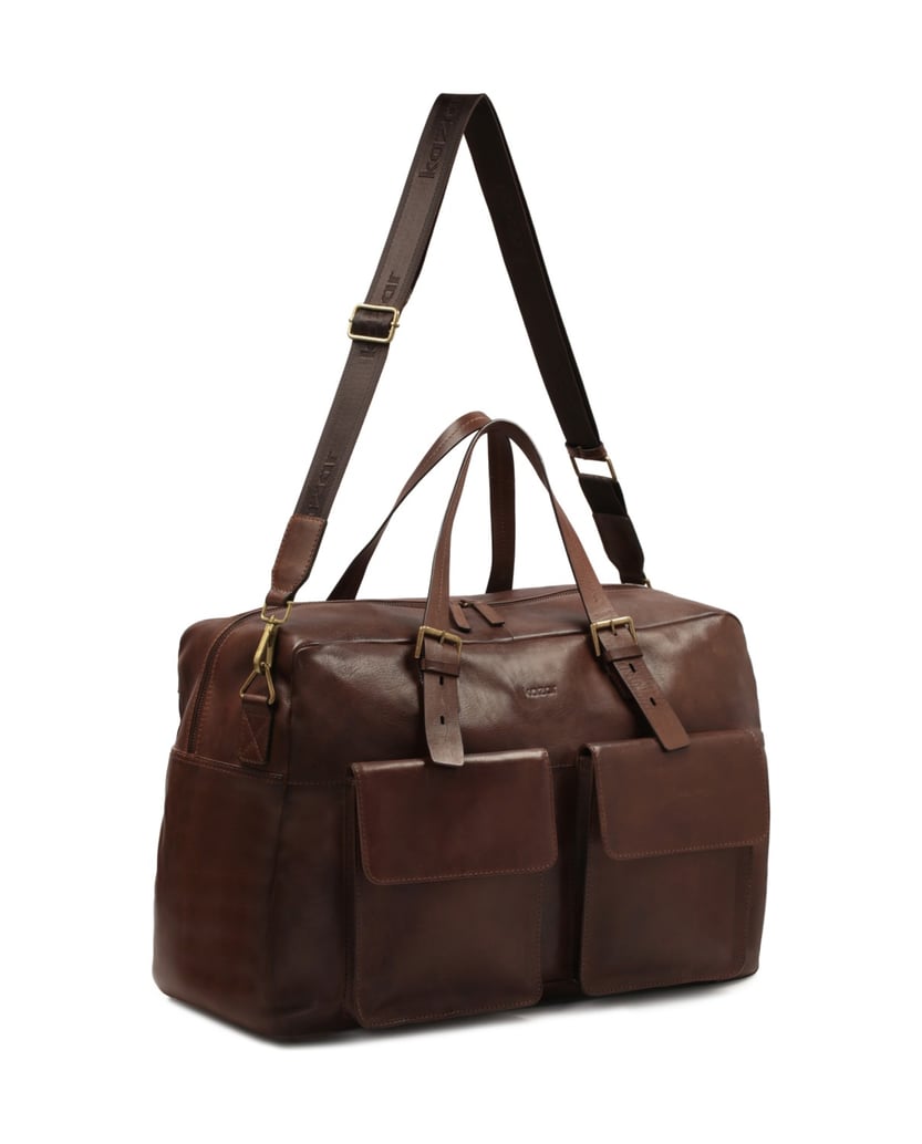 Kazar-Elegante-Reisetasche-aus-genarbtem-Leder