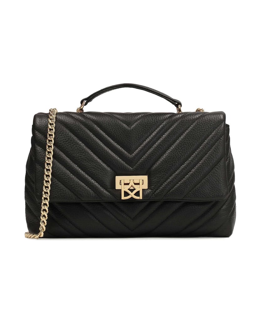 Kazar-Klassische-schwarze-Umhängetasche-mit-ei-schwarz