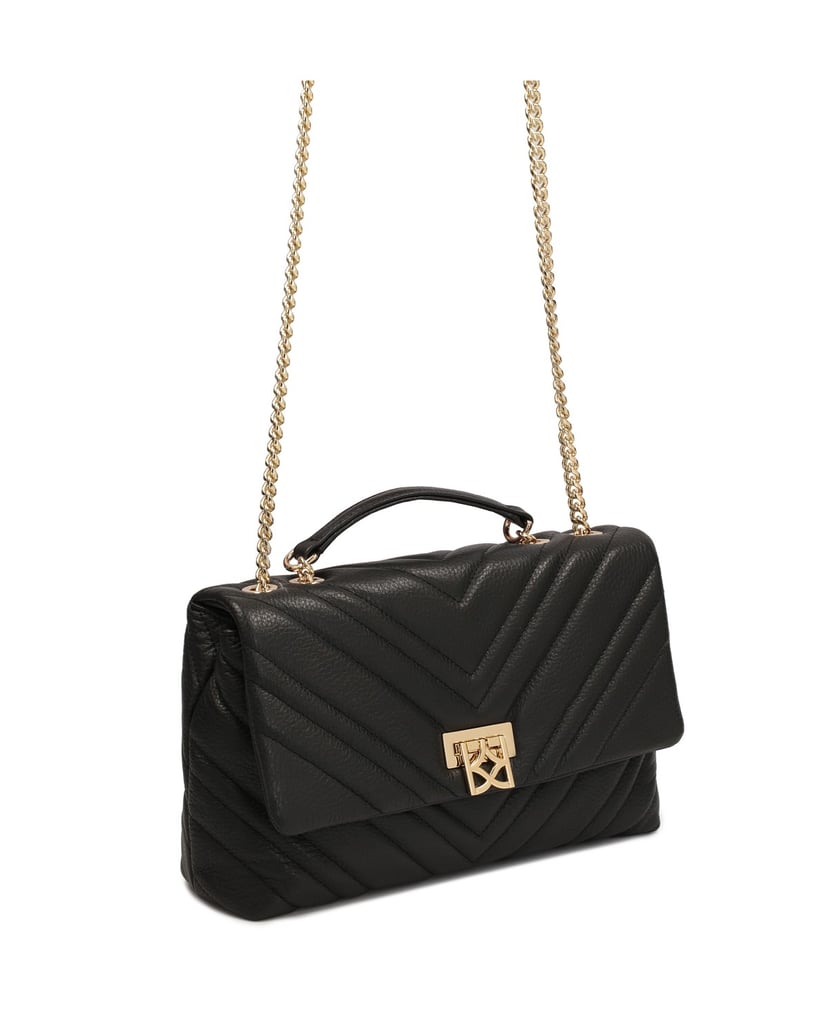 Kazar-Klassische-schwarze-Umhängetasche-mit-ei-schwarz