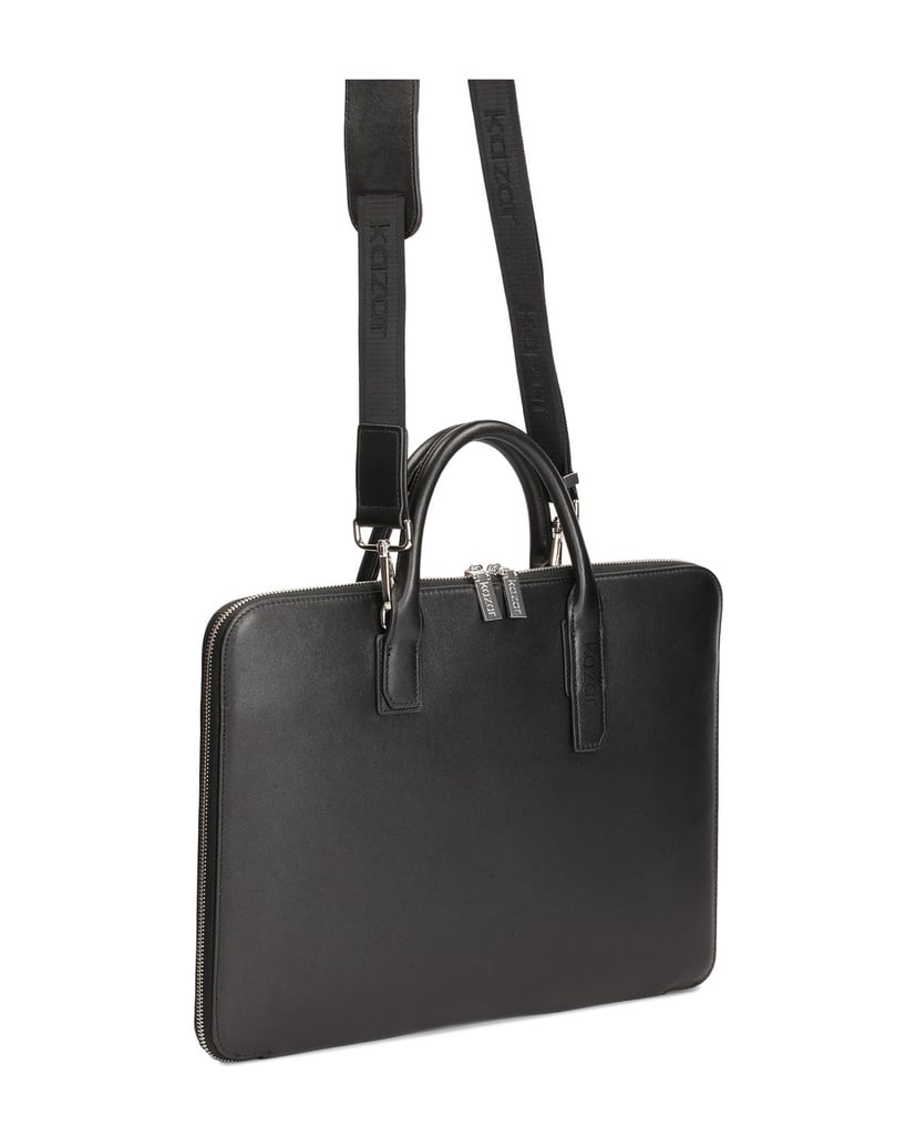Kazar-Schwarze-Business-Herrentasche-aus-Volln