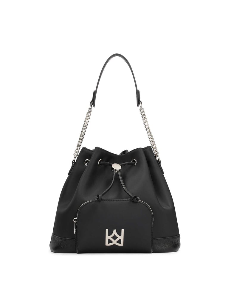 Kazar-Eimertasche-aus-Stoff-und-Leder