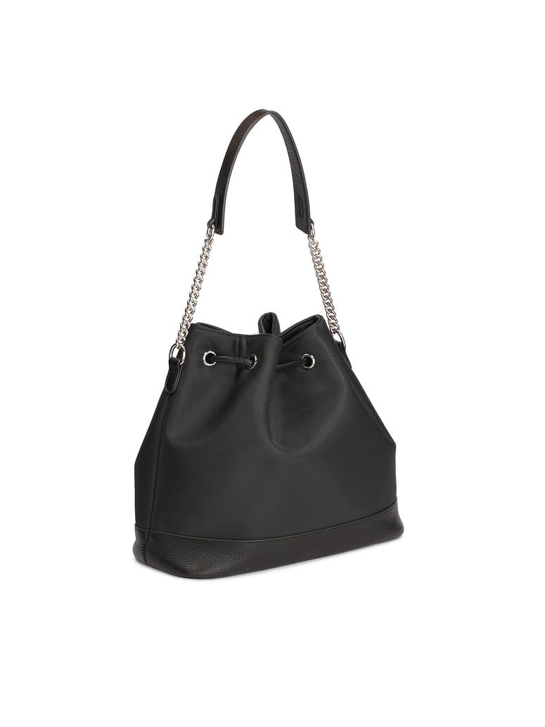 Kazar-Eimertasche-aus-Stoff-und-Leder