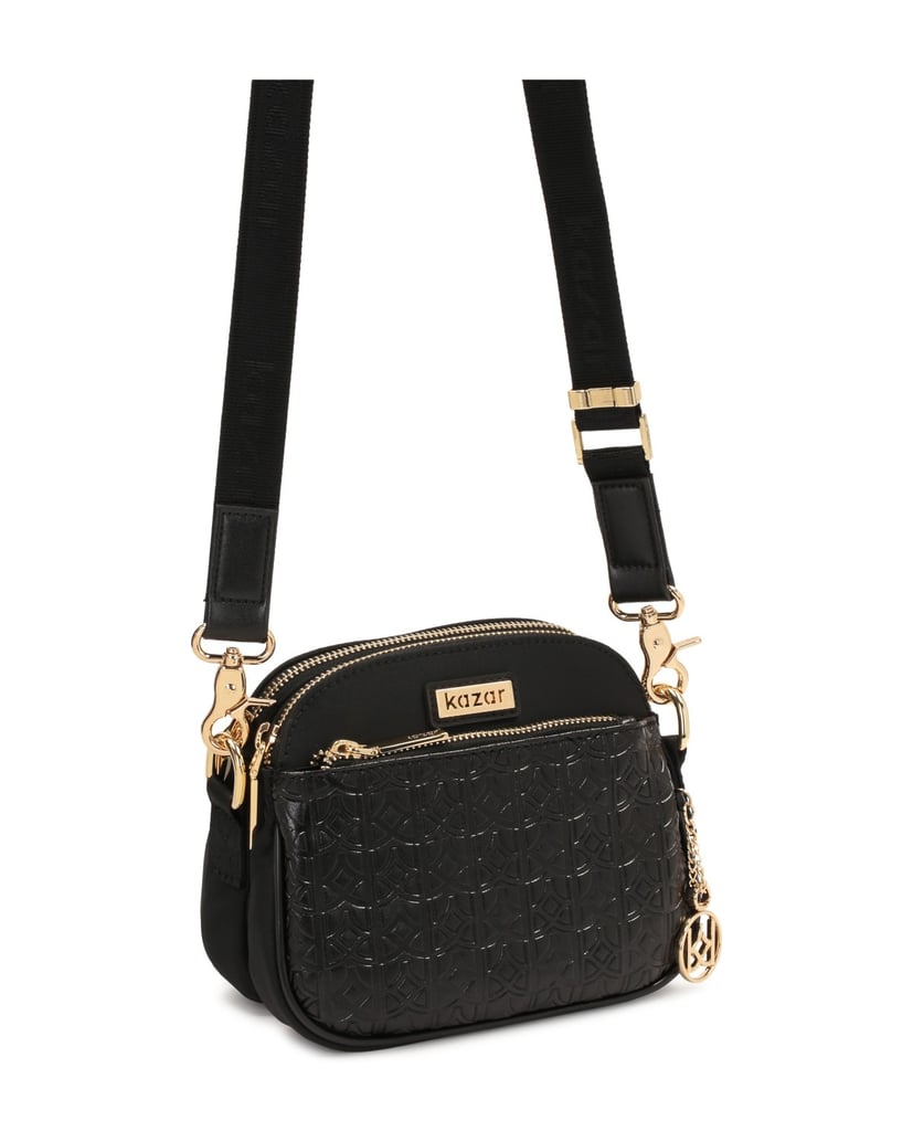 Kazar-Kleine-universelle-Umhängetasche-mit-bre-schwarz