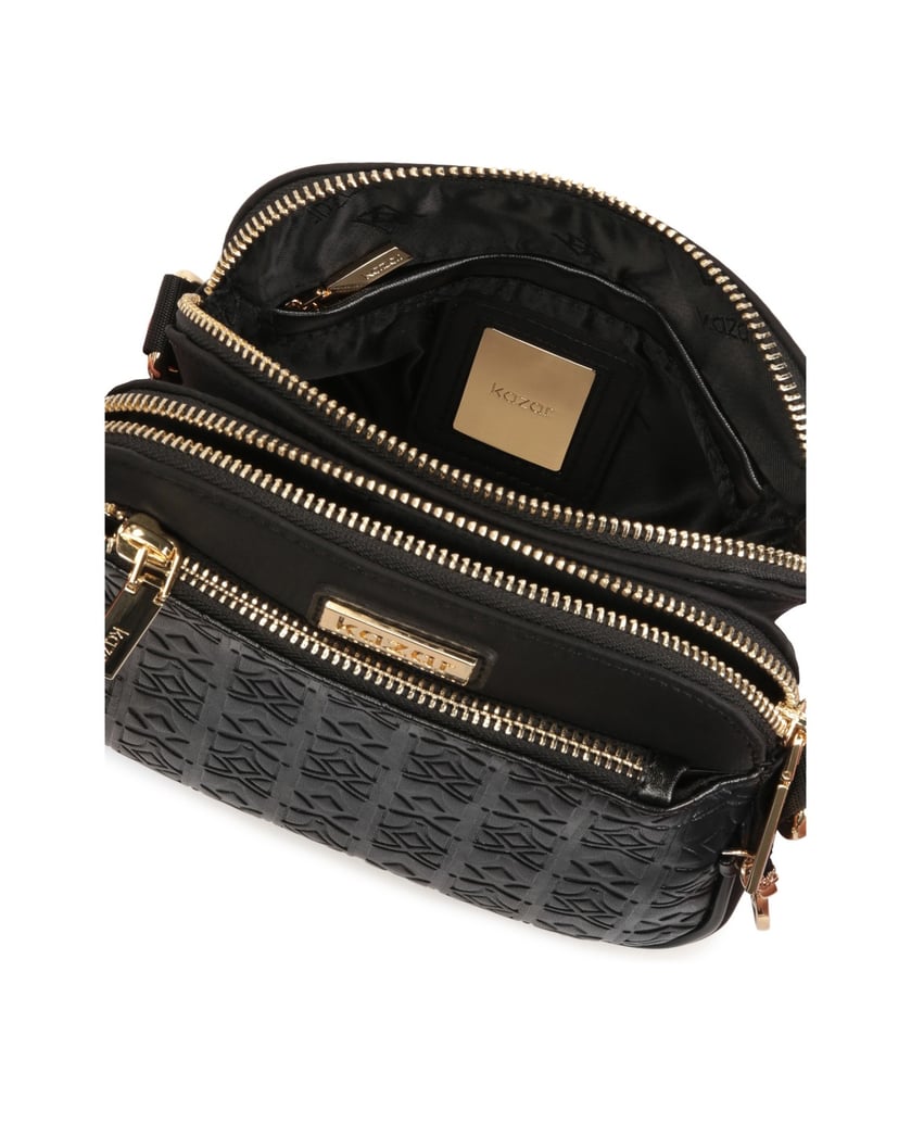 Kazar-Kleine-universelle-Umhängetasche-mit-bre-schwarz