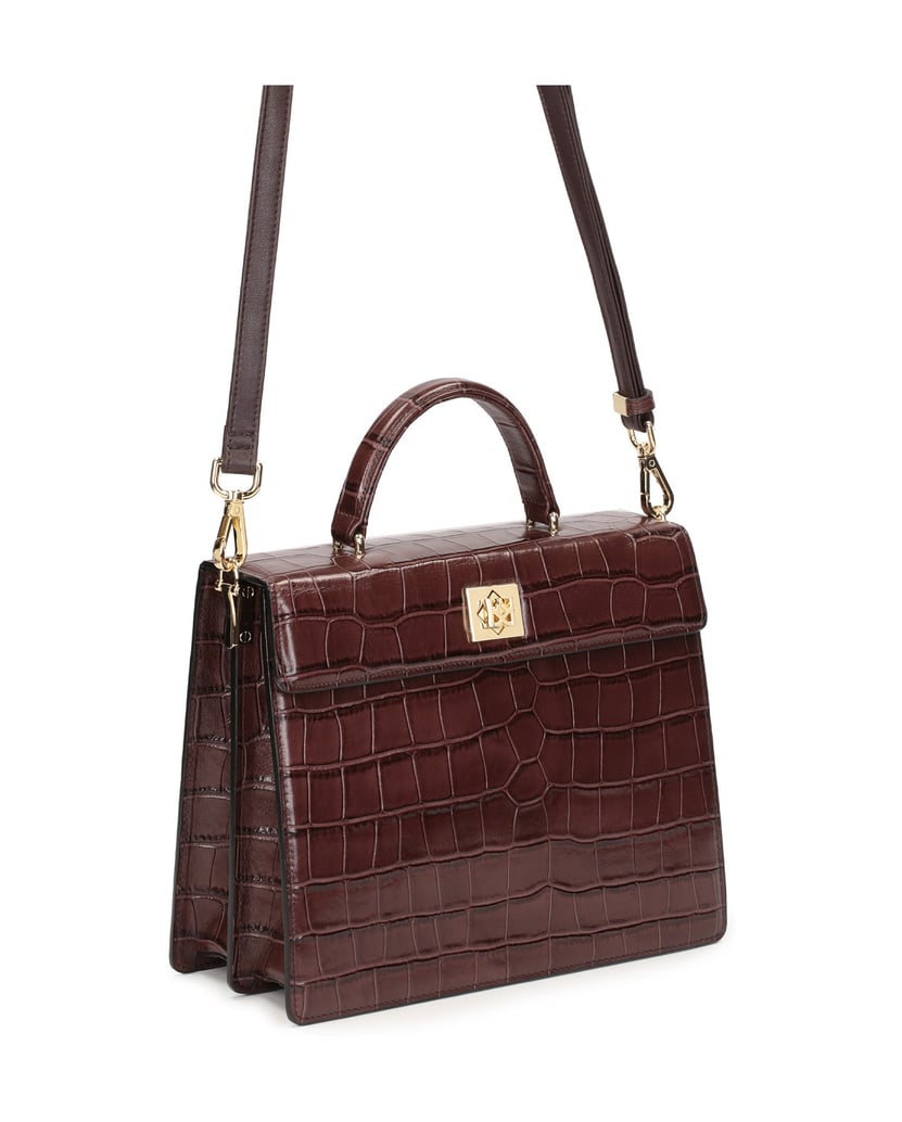 Kazar-Starre-Koffertasche-mit-Krokodilhautmust