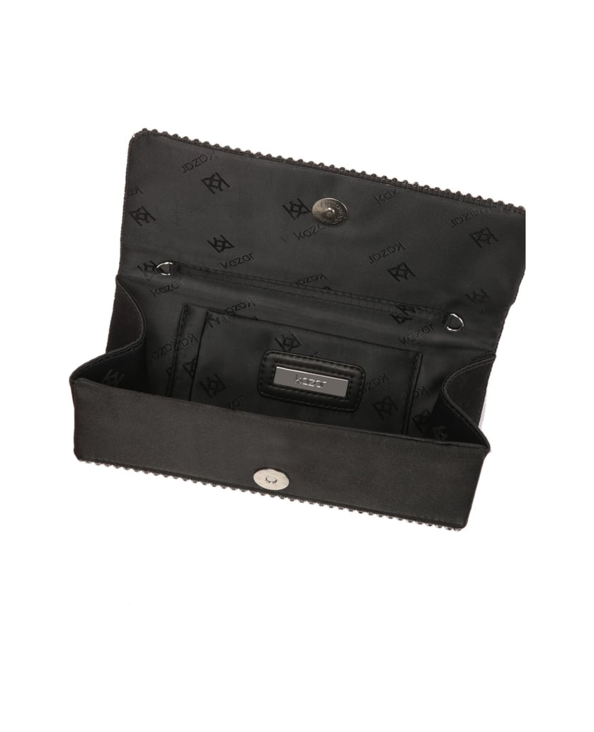 Kazar-Glänzende,-steife-Abendtasche