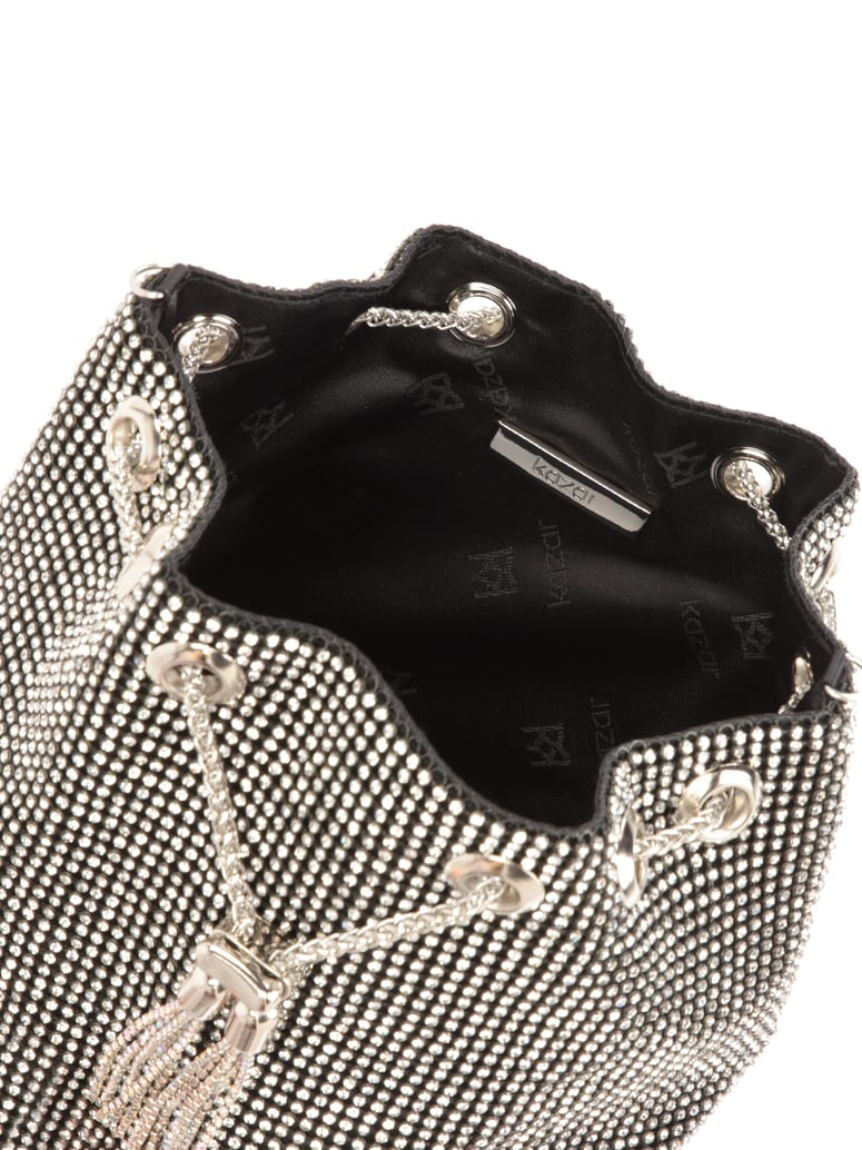 Kazar-Schwarze-Abendtasche-Typ-Tasche-schwarz