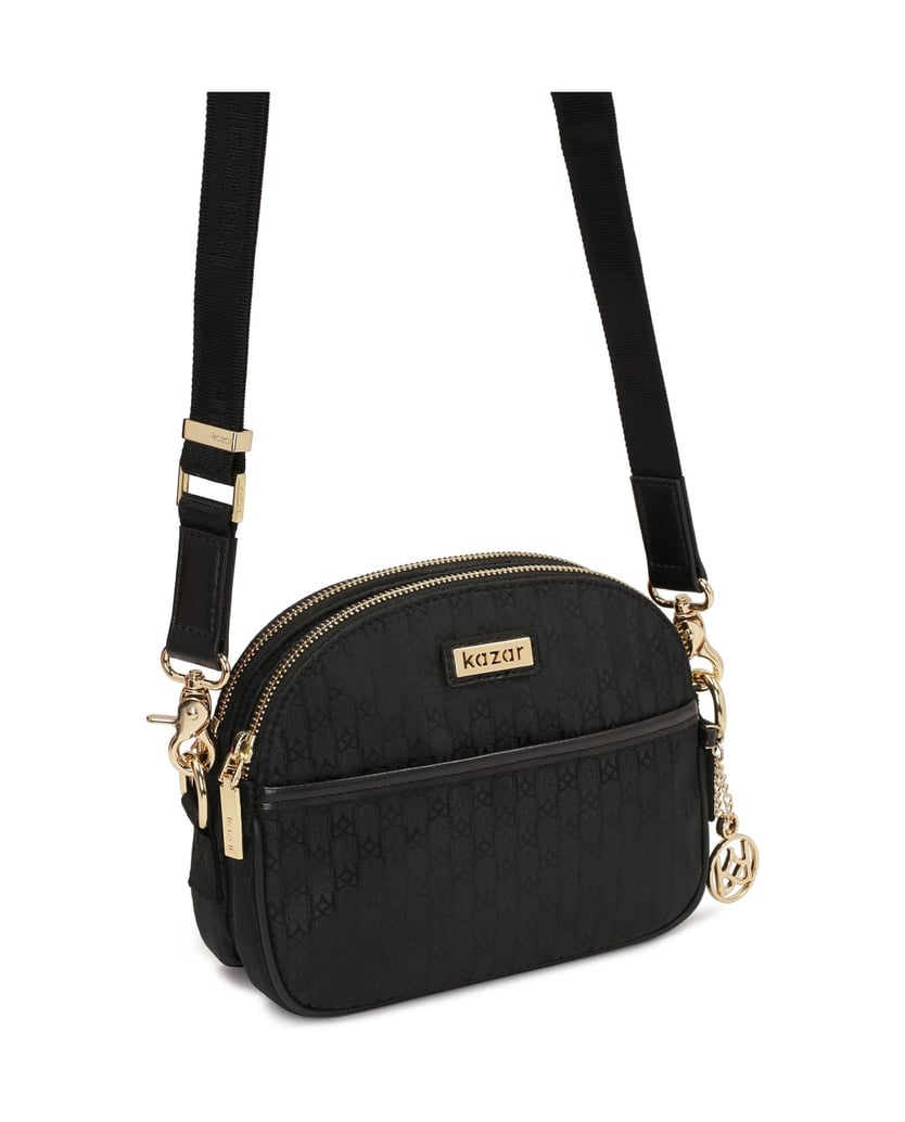 Kazar-Kompakte-Stoff-Kuriertasche-mit-3-Fächer