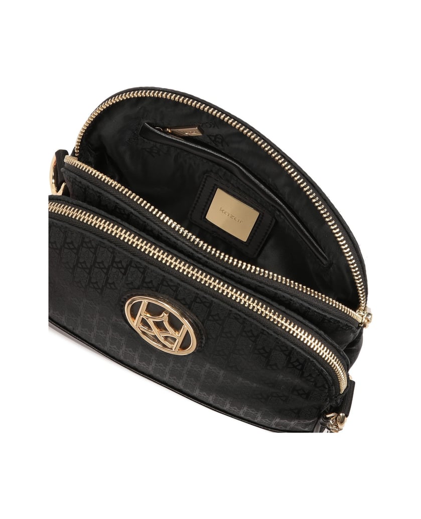 Kazar-Kompakte-Textil-Kuriertasche-für-Damen-mit-breitem-Riemen