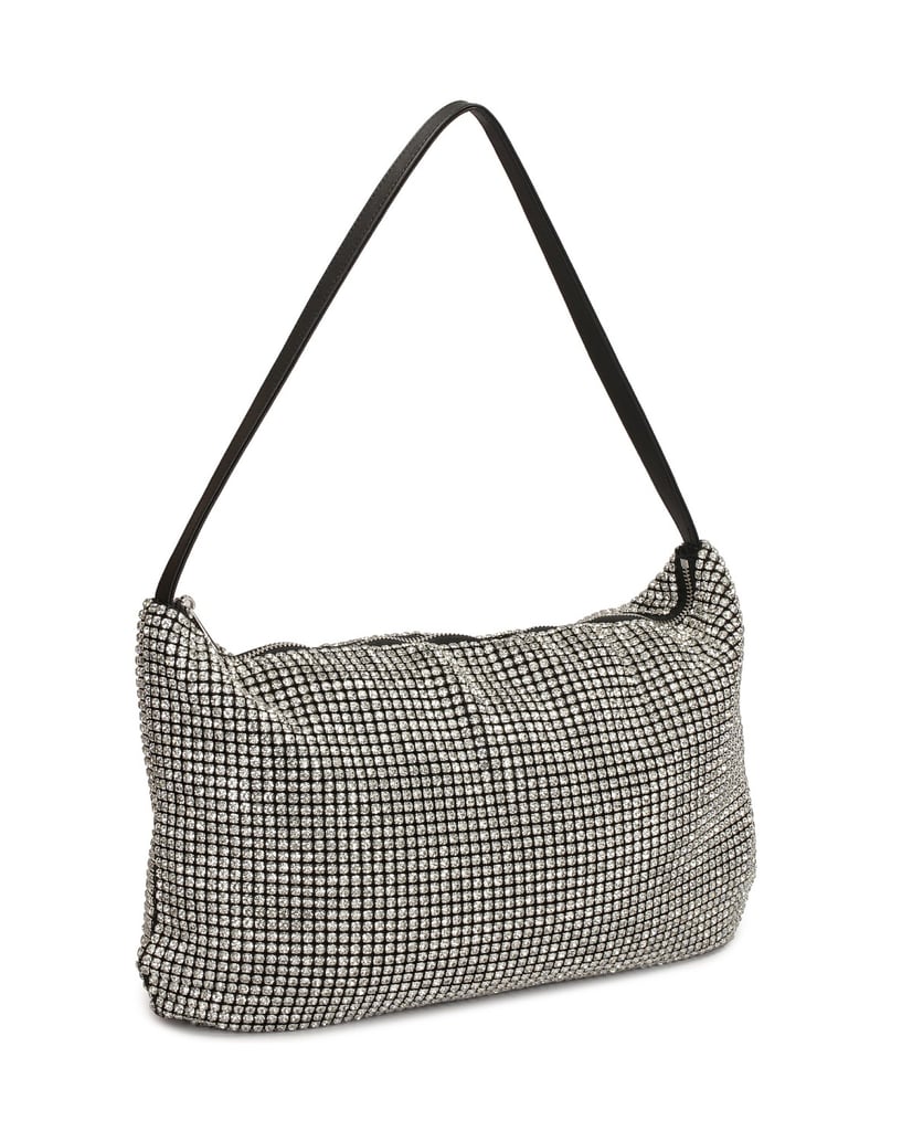 Kazar-Decorated-shoulder-bag-černá