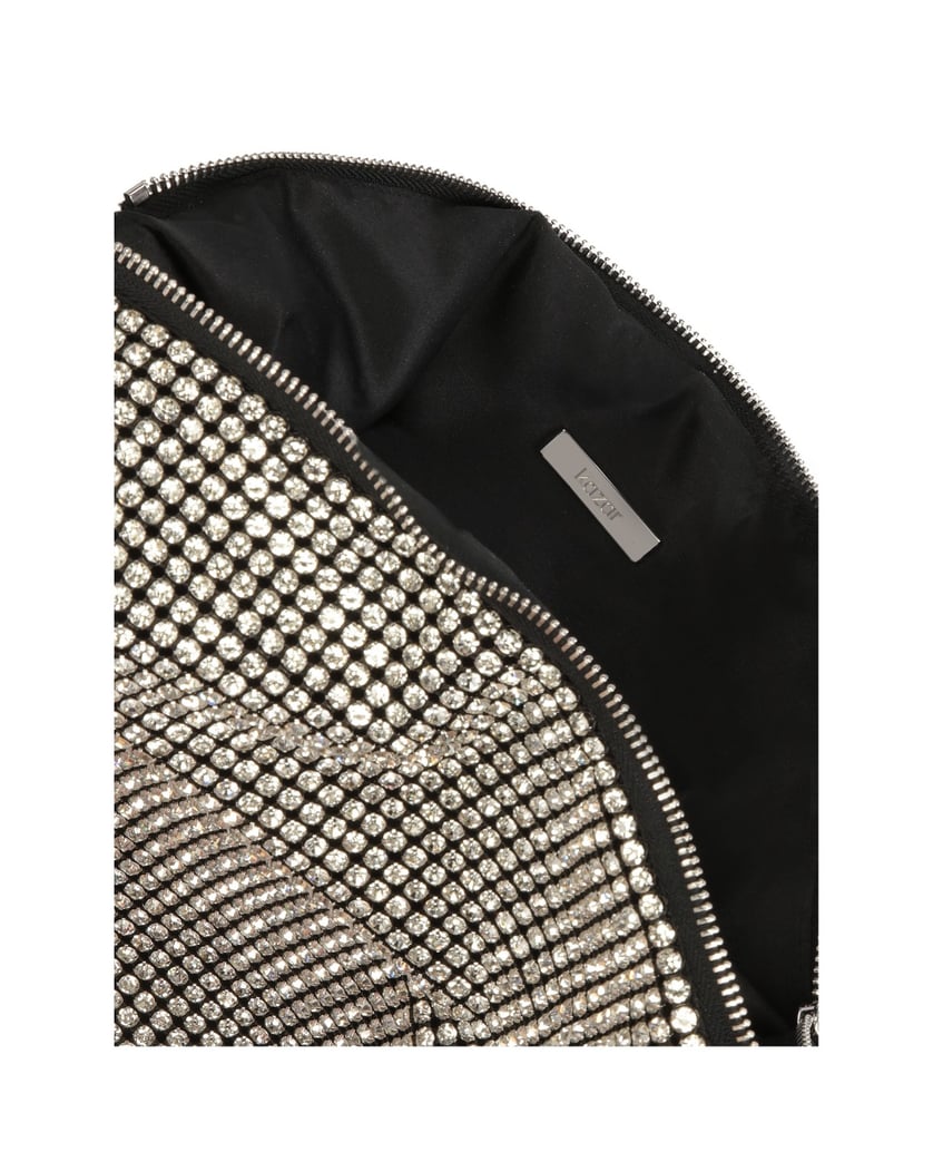 Kazar-Decorated-shoulder-bag-černá