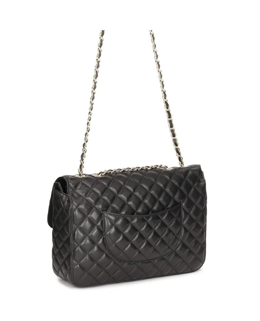 Kazar-Schwarze-Leder-Umhängetasche-mit-Steppmu-schwarz