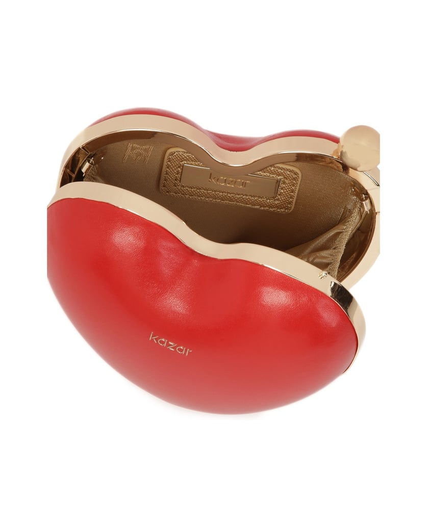 Kazar-Kleine-rote-herzförmige-Handtasche