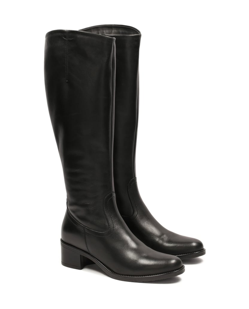 Kazar-Schwarze-Stiefel-mit-hohem-Absatz-und-ab