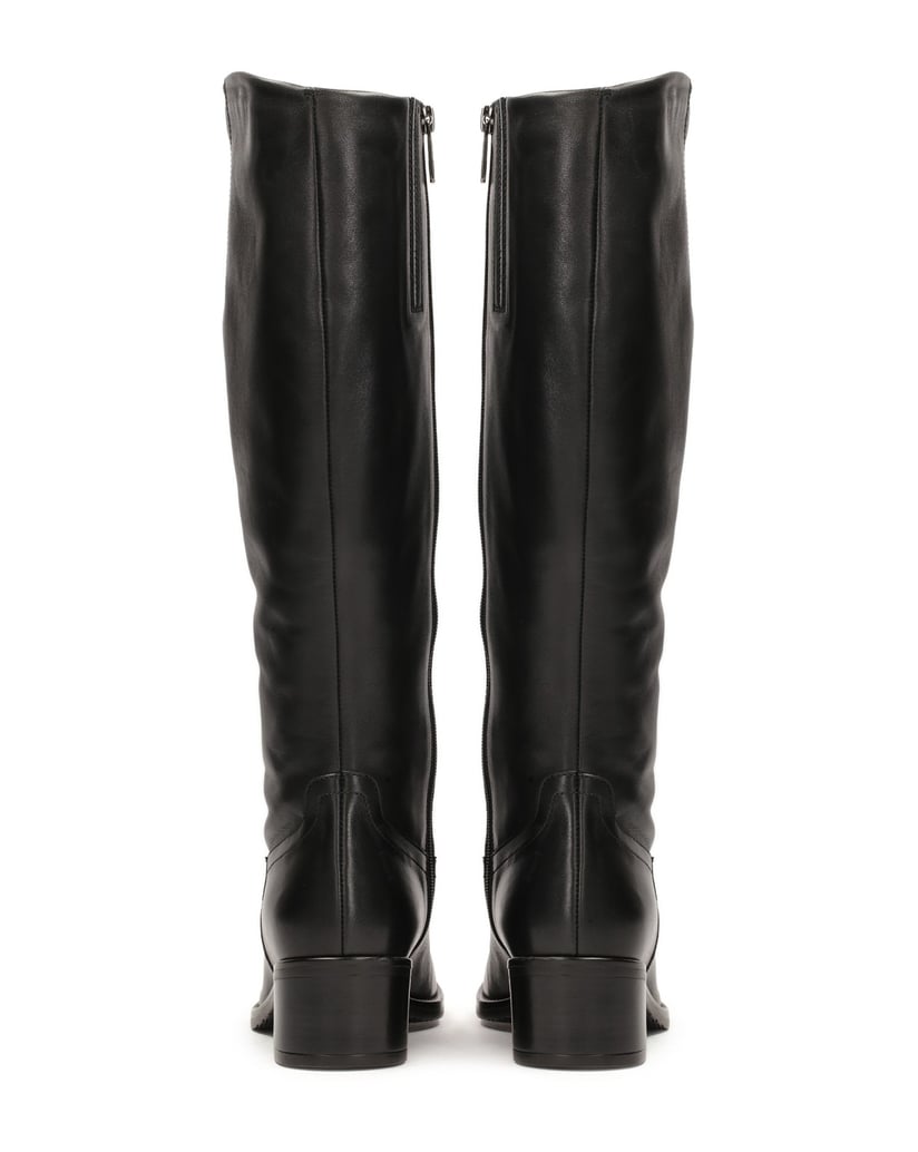 Kazar-Schwarze-Stiefel-mit-hohem-Absatz-und-ab