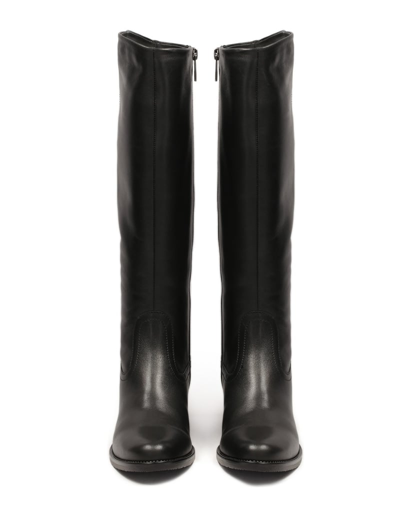 Kazar-Schwarze-Stiefel-mit-hohem-Absatz-und-ab