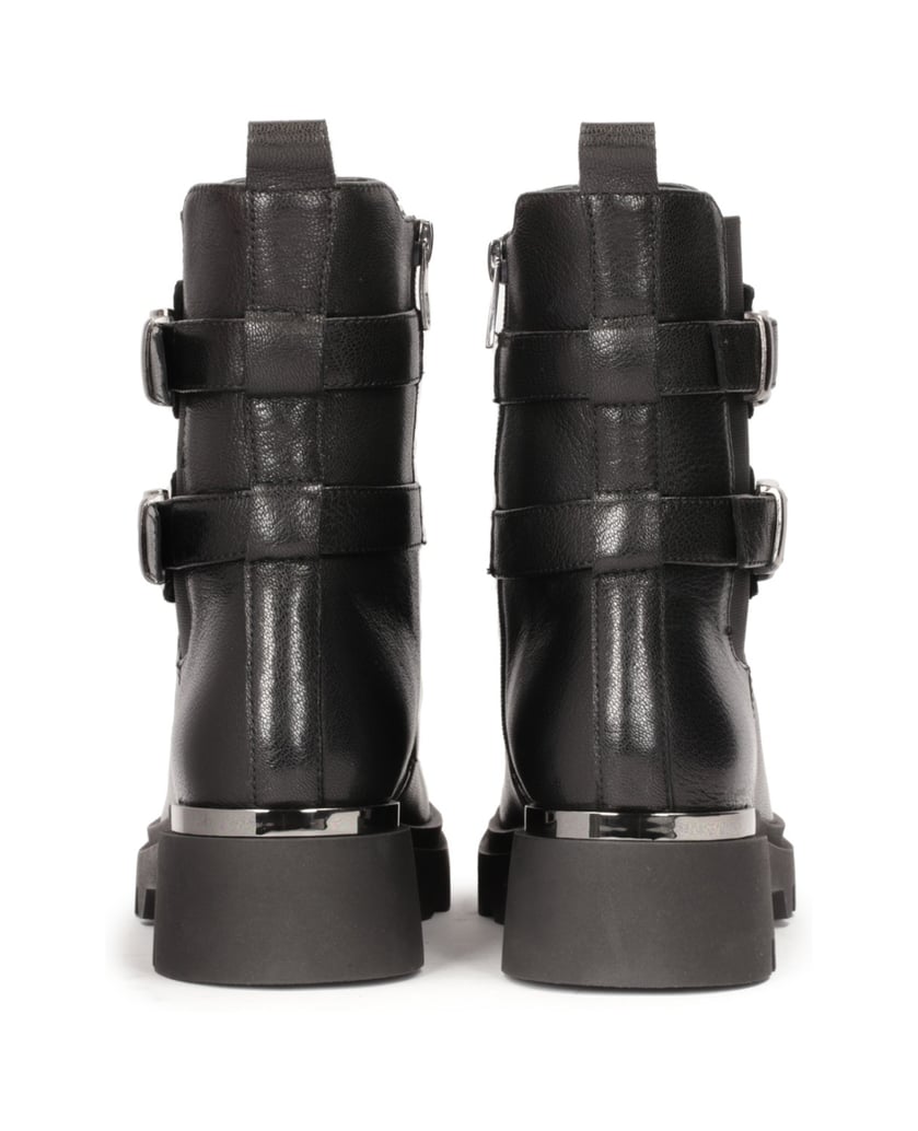 Kazar-Schwarze-Lederstiefel-im-Rock-Stil-schwarz