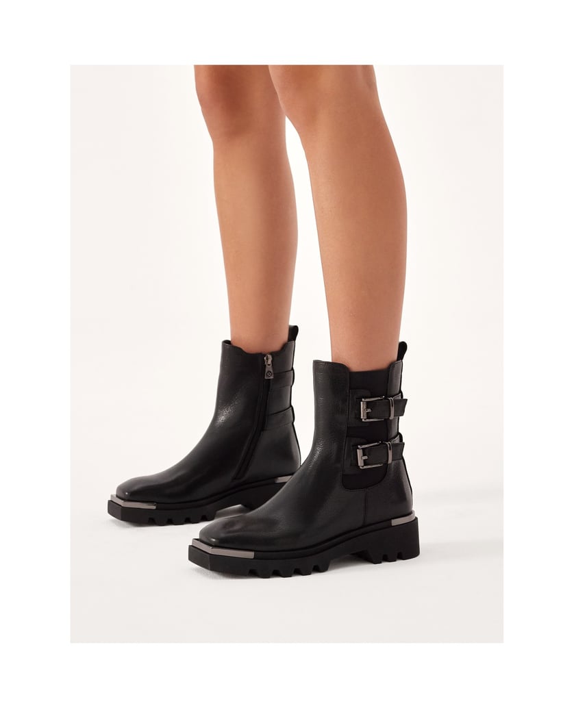 Kazar-Schwarze-Lederstiefel-im-Rock-Stil-schwarz