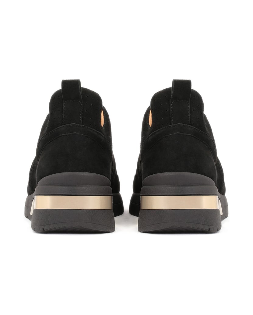 Kazar-Schwarze-Damen-Sneakers-aus-Wildleder-schwarz