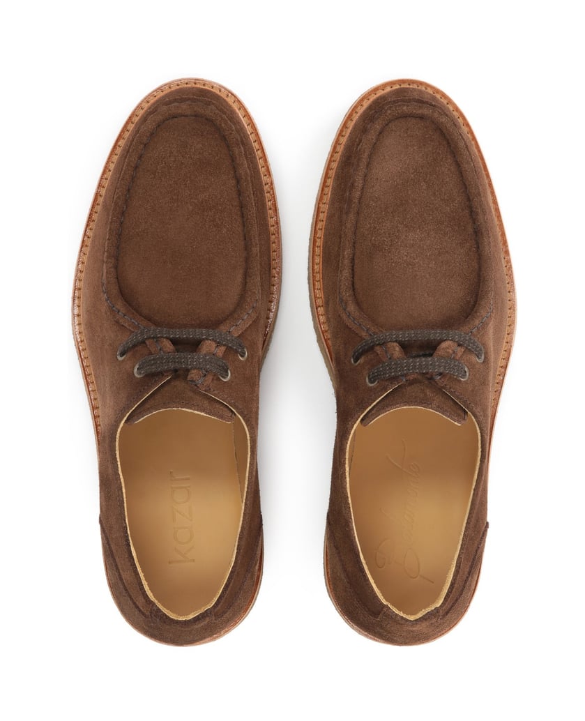 Kazar-Herren-Derby-Schuhe-aus-braunem-Leder-au