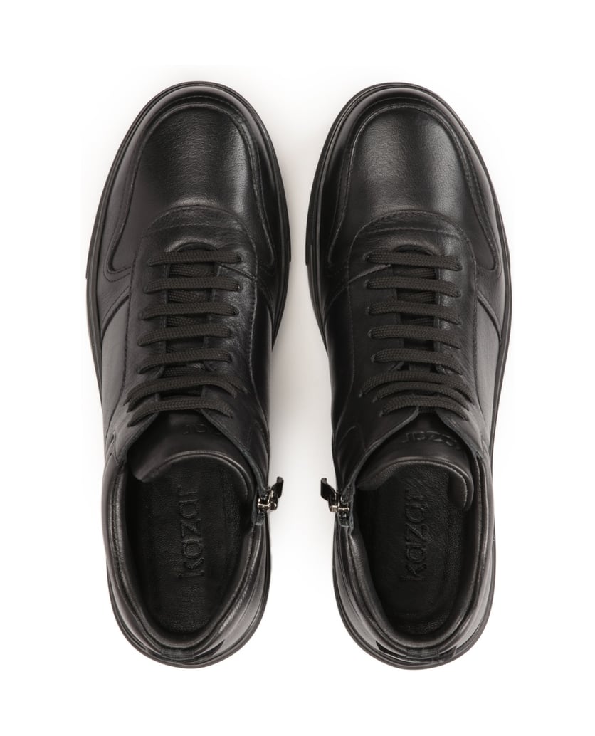 Kazar-Urban-Ankle-Sneakers-für-Männer-schwarz