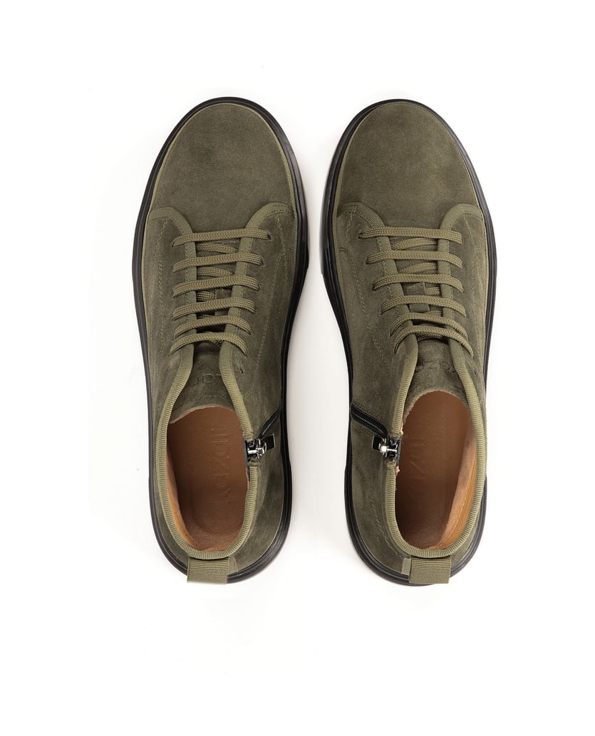 Kazar-Men's-high-top-sneakers-khaki