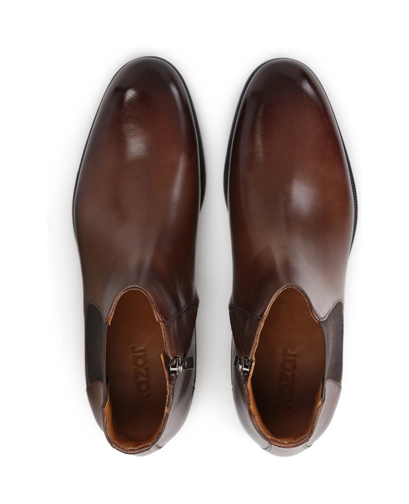 Kazar-Braune-Herrenstiefeletten-mit-minimalist